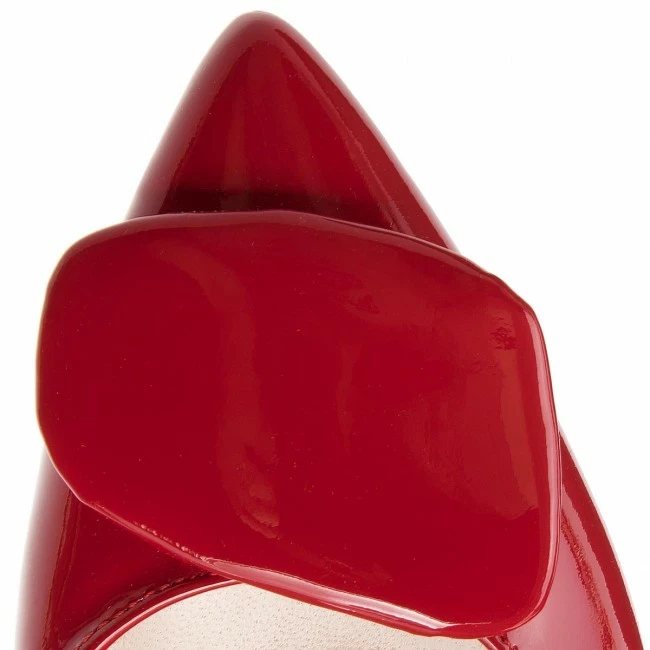 Casual Sandals Sandals SAGAN - 3192 Czerwony Lakier Red - Image 4