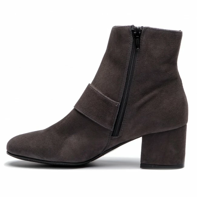 Boots SAGAN - 3245 Szary Welur Grey - Image 5