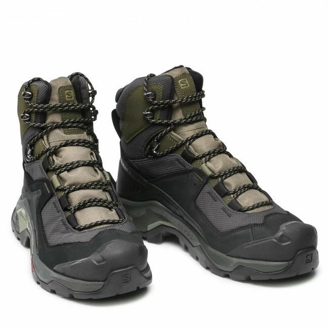 Trekker Boots SALOMON - Quest Element Gtx GORE-TEX 414571 28 V0 Black/Deep Lichen Green/Olive Night Green - Image 5