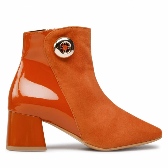 Ankle Boots SAGAN - 4667 Rudy Welur/Rudy Lakier Brown - Image 2