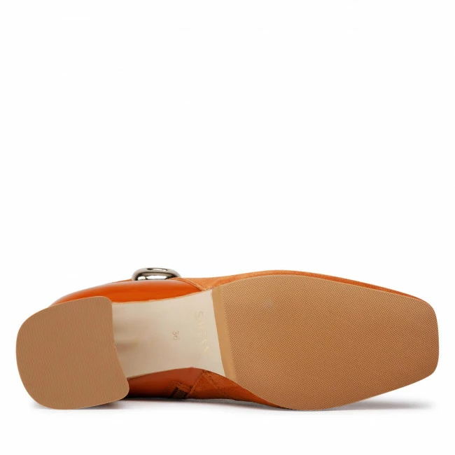 Ankle Boots SAGAN - 4667 Rudy Welur/Rudy Lakier Brown - Image 4