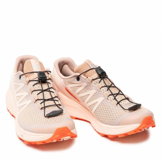 Outdoor Footwear SALOMON - Sense Ride 4 W 414503 20 V0 Sirocco/Peachy Keen/Red Orange Pink - Image 5