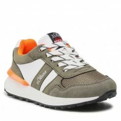 Slided Shoes Trainers S.OLIVER - 5-43102-28 Khaki Comb 730 Green