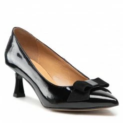 Stilettos SAGAN - 4730 Czarny Lakier Black