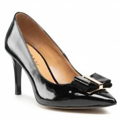 Stilettos SAGAN - 4722 Czarny Lakier Black