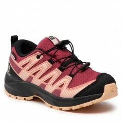 Unisex Footwear SALOMON - Xa Pro V8 Cswp J 416144 09 W0 Earth Red/Black/Almond Cream Pink