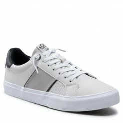 Plimsolls S.OLIVER - 5-13648-28 Cream 462 Grey