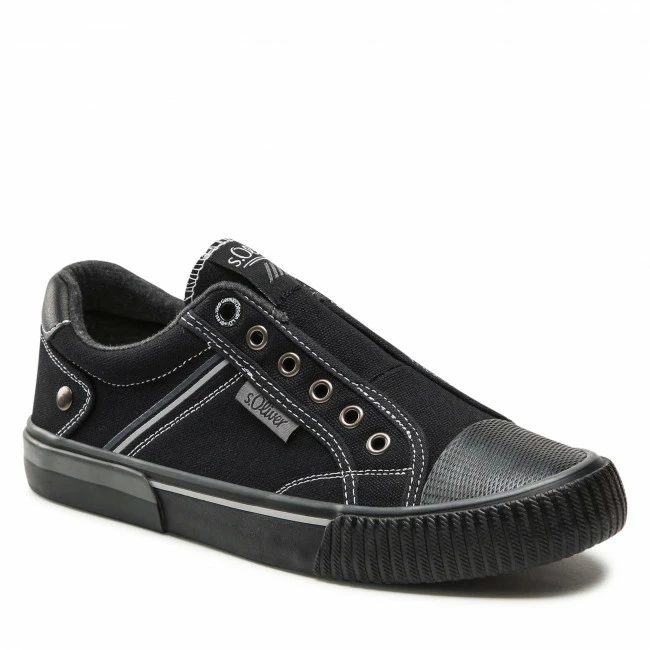 Plimsolls Sneakers S.OLIVER - 5-14603-28 Black 001 Black