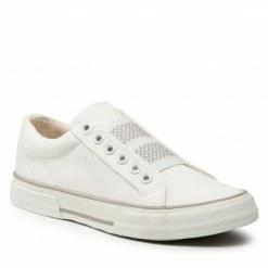 Sneakers Plimsolls S.OLIVER - 5-24600-28 White 100 White