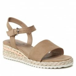 Wedges Sandals S.OLIVER - 5-28107-28 Taupe 341 Brown