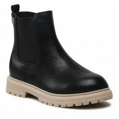 Unisex Ankle Boots S.OLIVER - 5-45403-29 Black/Butter 048 Black