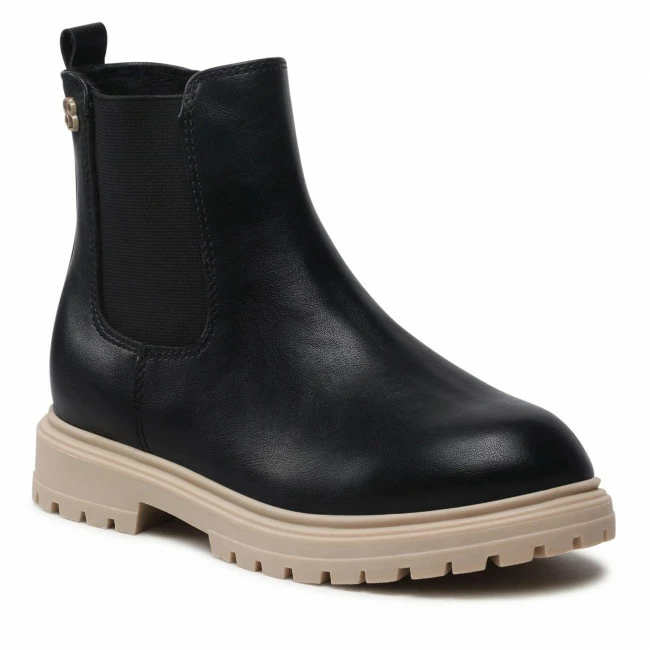 Unisex Ankle Boots S.OLIVER - 5-45403-29 Black/Butter 048 Black