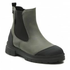 Jackboots Knee High Boots S.OLIVER - 5-45400-29 Khaki 701 Khaki