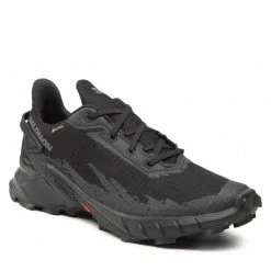 Outdoor Footwear SALOMON - Alphacross 4 Gtx GORE-TEX 47064000 26 V0 Black/Black/Black Black