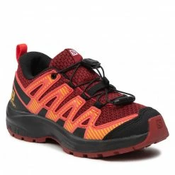 Unisex Trekker Boots SALOMON - Xa Pro V8 J 416138 09 W0 Red Dahlia/Black/Poppy Red Dark Red