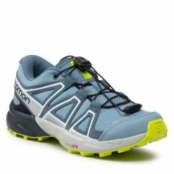 Unisex Footwear SALOMON - Speedcross J 417271 09 M0 Faded Denim/China Blue/Acid Lime Blue