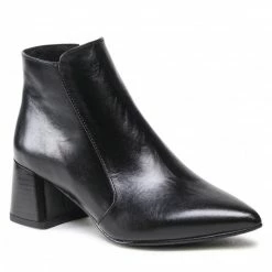 Ankle Boots SAGAN - 4893 Czarny Lico Black