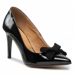 Stilettos SAGAN - 4884 Czarny Lakier Black