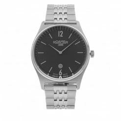 Men's Wristwatch ROAMER - Elements Gents 650810 41 55 50 Silver Silver