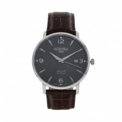 Women's Wristwatch ROAMER - Valais 958833 41 54 05 Silver/Brown Brown, Silver