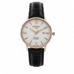 Women's Wristwatch ROAMER - Valais 958844 49 13 05 Rose Gold/Silver/Black Black, Rose Gold, Silver