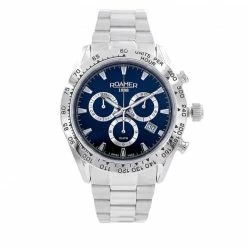 Men's Wristwatch ROAMER - Monza 100 850837 41 45 20 Silver/Silver Silver