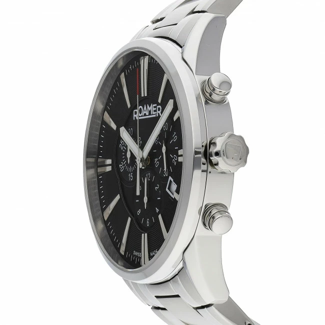 Men's Wristwatch ROAMER - Superior Chrono 508837 41 55 50 Silver/Silver Silver - Image 2