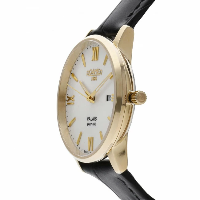 Men's Wristwatch ROAMER - Valais 958844 48 13 05 Black Black - Image 2