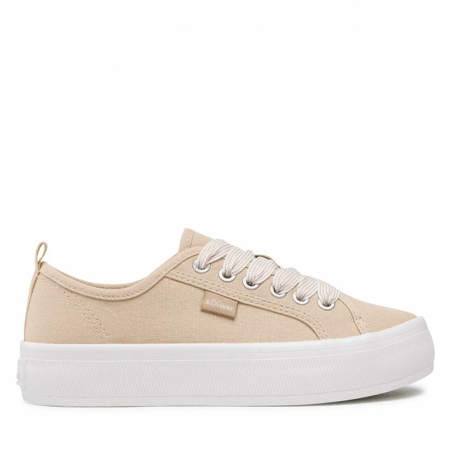 Sneakers Plimsolls S.OLIVER - 5-23618-28 Beige 400 Brown - Image 2