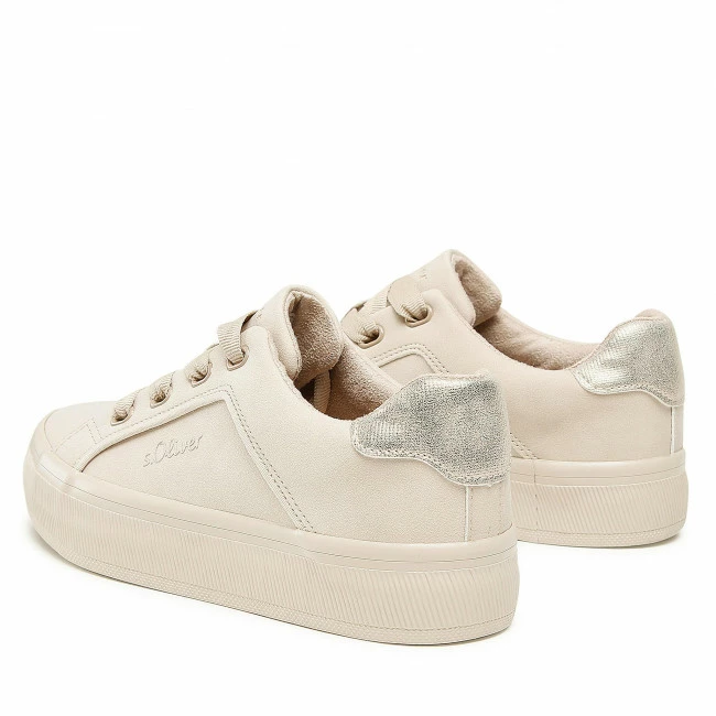 Sneakers Trainers S.OLIVER - 5-23614-39 Beige 400 Beige - Image 3