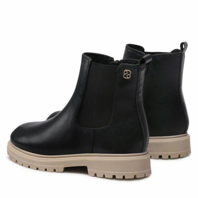 Unisex Ankle Boots S.OLIVER - 5-45403-29 Black/Butter 048 Black - Image 3