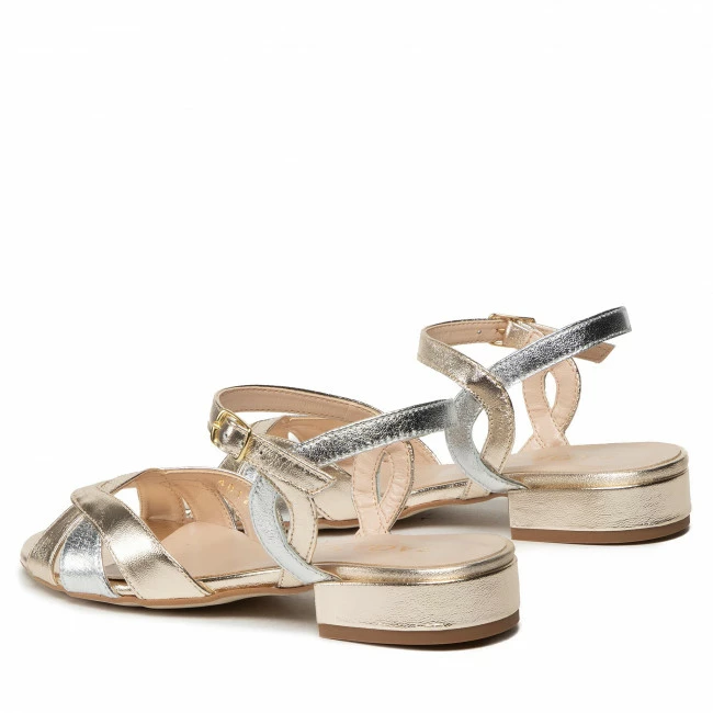 Casual Sandals Sandals SAGAN - 4812 Złoty Lico Gold - Image 3