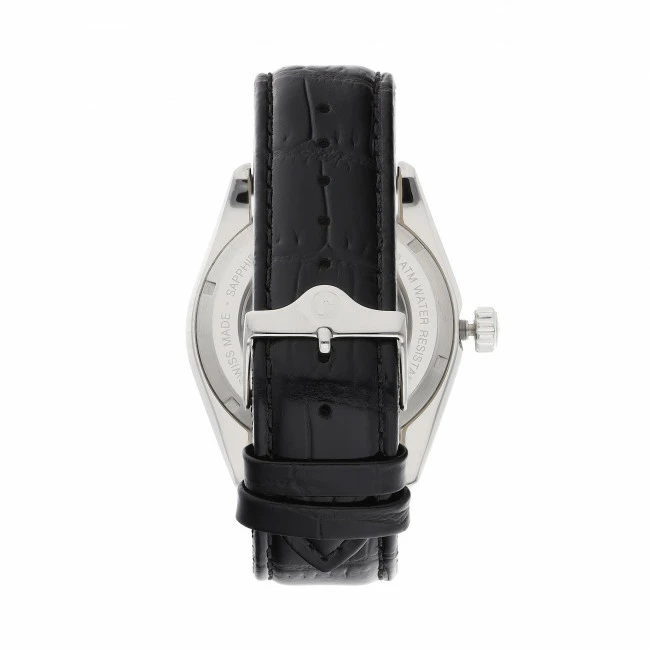 Men's Wristwatch ROAMER - Searock Classic 210633 41 55 02 Black/Silver Black, Silver - Image 3