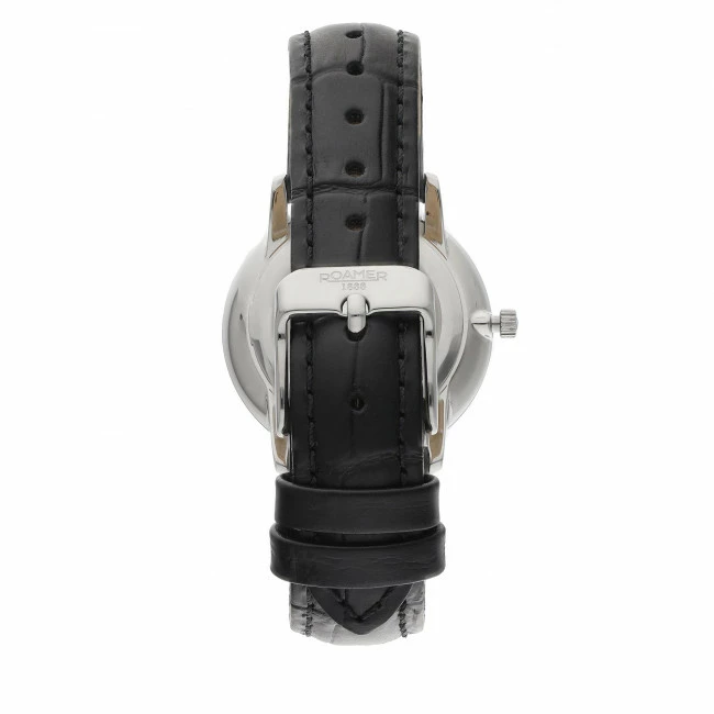 Women's Wristwatch ROAMER - Valais 958844 41 14 05 Black/White White, Black - Image 3