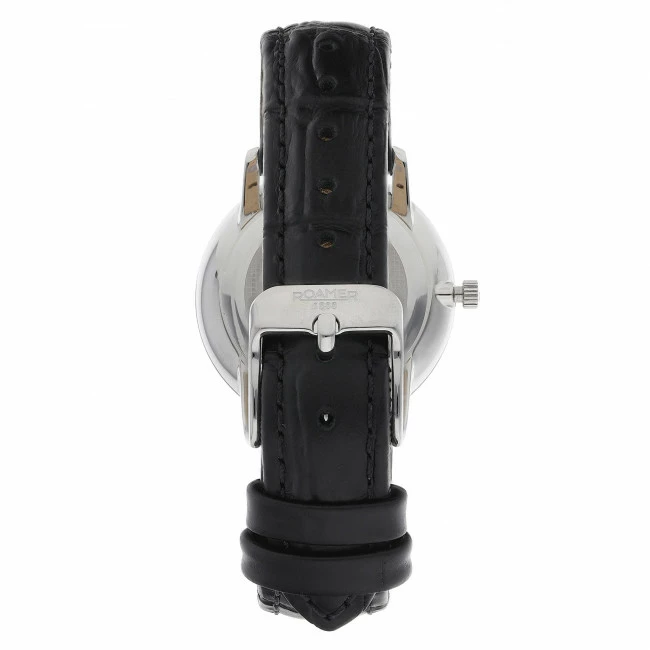 Women's Wristwatch ROAMER - Valais 958844 41 40 0 Silver/Black Black, Silver - Image 3