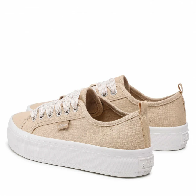 Sneakers Plimsolls S.OLIVER - 5-23618-28 Beige 400 Brown - Image 3