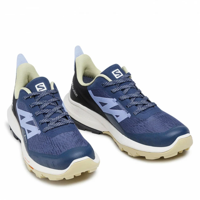 Trekker Boots SALOMON - Outpulse Gtx W GORE-TEX 415885 20 V0 Mood Indigo/Leek Green/Easter Egg Purple - Image 5