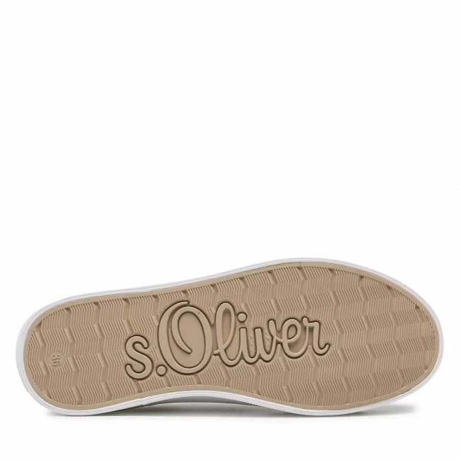 Sneakers Plimsolls S.OLIVER - 5-23618-28 Beige 400 Brown - Image 4