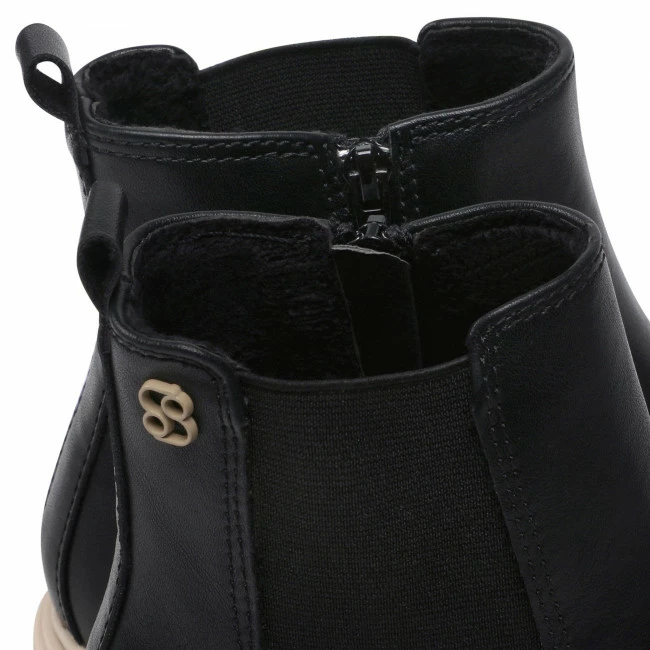 Unisex Ankle Boots S.OLIVER - 5-45403-29 Black/Butter 048 Black - Image 5