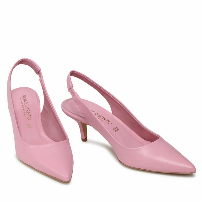 Elegant Sandals Sandals RINASCIMENTO - CAL0006374003 Rosa Acceso B530 Pink - Image 5