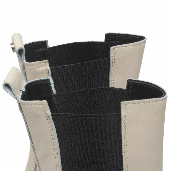 Chelsea Boots RINASCIMENTO - CAL0006470003 Bianco Beige - Image 5
